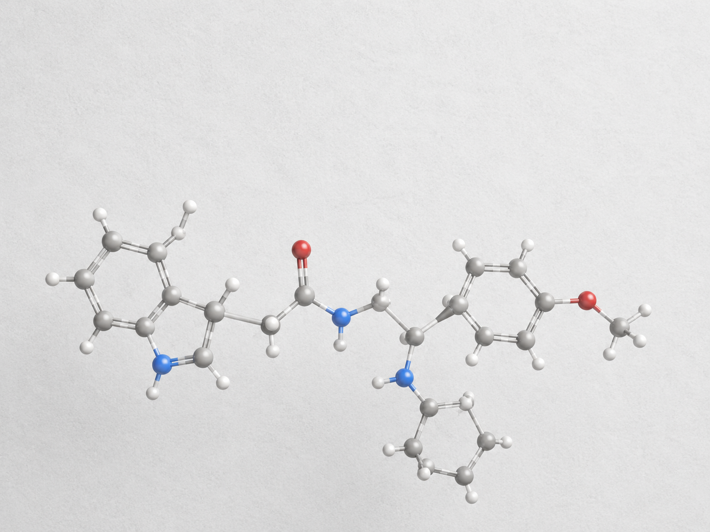 分子结构示意