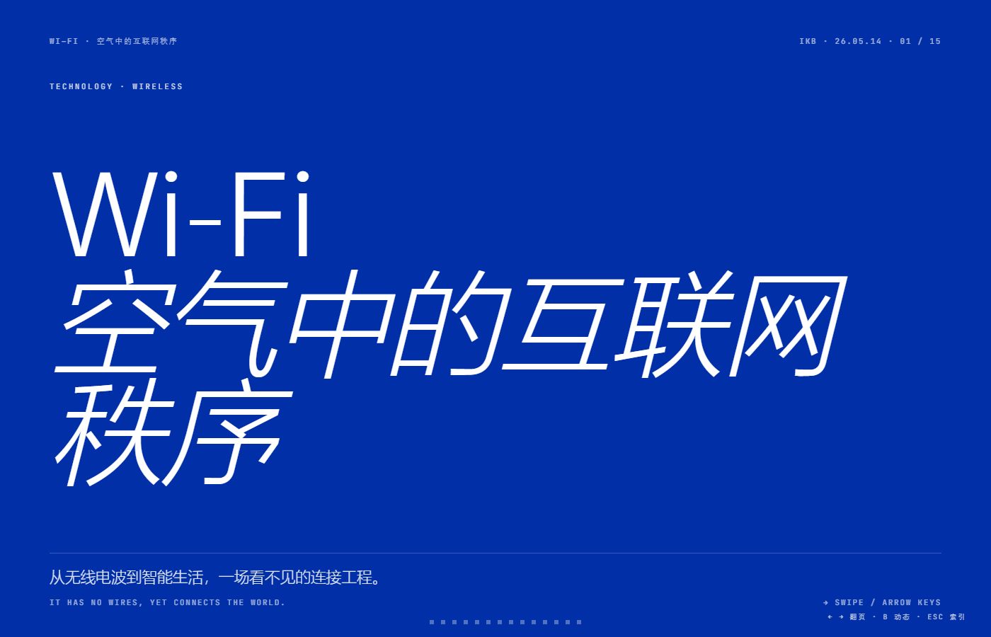 Wi‑Fi：空气中的互联网秩序 PPT 首页预览图